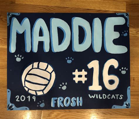 Promposal idea. . Cute poster ideas for volleyball